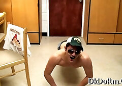 Super-Steamy Homosexuals Get Super-Naughty In Gang Romp