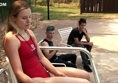 Kristen Bell and Mamie Gummer - The Lifeguard (2013)