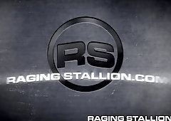 RagingStallion Thick Rod Chief Dad Tears Up his finest Fellows B4 the Job