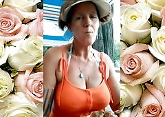 Foot worship, big ass