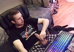 Webcam straight, gay audience, big dick