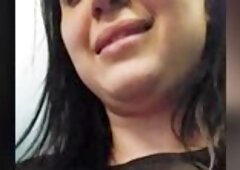 Flashing my breasts in the public elevator