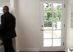 Trans sugarbaby Ember Fiera analed by her balck lover