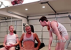 Dakota Lovell With His Stepdad And Stepgrandad