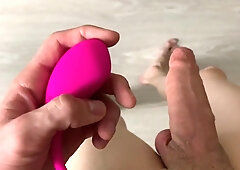 Rigid Ejaculation use Maximum Level Stimulation of Fuck-A-Thon FUCKTOY humungous Rod