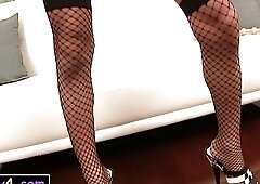 Tall skinny Asian ladyboy fresh Benty anal fuck after POV blowjob