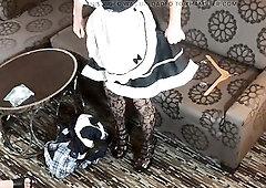 Crossdressing in Order to Be Hired for Maid Position