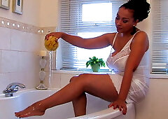 Wet nightgown contest