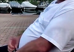 Daddies fan handjob 2