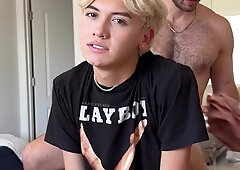 Adorable Blondie Lad Femboy Anal invasion Shag