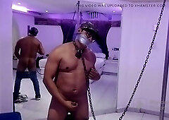 Just frankslave Uses Whip on Himself