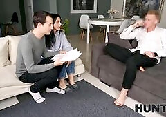 Girl of easy virtue is penetrated to sound of bf poems