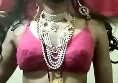 Hot Indian Shemale Showing Hot Penis