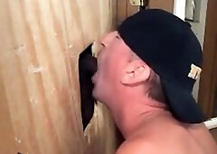 Sucking BBC At Glory Hole - Amateur Interracial Gay Video