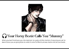 Your CONCUPISCENT most good ally calls u MOM at a party [Boy groaning] [BANG your BESTIE]