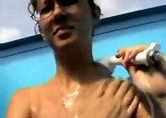 Naked girls showing their pussies on the