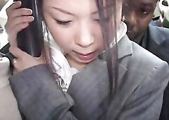 Officelady gets an climax fingered by a complete ebony stranger in a overcrowded subway educate. That Babe even gets banged in the crowed at the end.