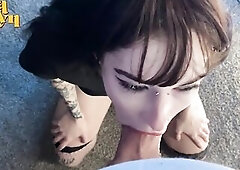 Lascivious Punk Hotty Goes Wild With Sloppy Blowjobs And Deepthroat