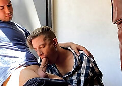 Gay strangers on the train (Ayun and Leo)