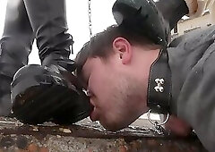 Licking Girls Feet - Jane - Rada - You Know what we Like when our Boots are Perfectly Clean