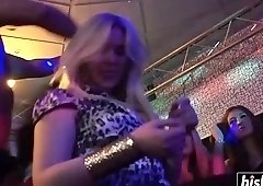 Girls at the party have some fun