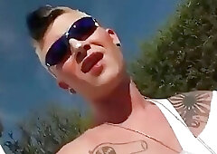 dreamy shemale pool party