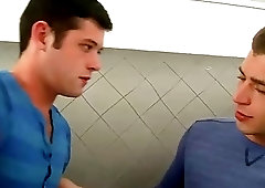 Young homosexual babes pass a cigarette around while fucking