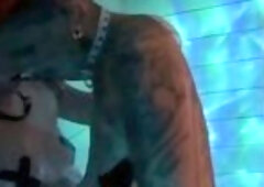 Two Wet Horny Dykes Making Out In The Shower In A Cruising Space