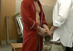 Colby Keller  receives his visitors in the best way