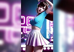 D.Va's Flirty Dance (Insomniac Records - Saturday Love) Overwatch CG Erotic Animation