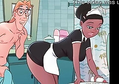 Mop on the maid! Screwing the hawt maid! Animation porn