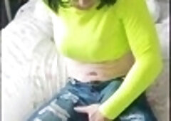 Denim and pleasure? Solo mature fun with Juniperberi29