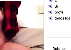 OMEGLE PERVERT LALIN GIRL STUDENT