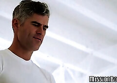 Obedient Mormon follower purified with bareback sex