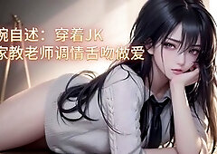 Chinese teen Wanwan shares her story: flirty teacher kisses her for a night of fun