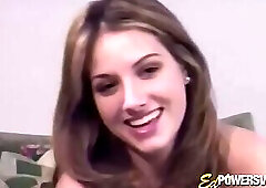 Nubile amateur Teagan smashed and blowjob in rough casting