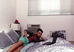 Dad Caught Son Jerking Off To Porn