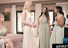 Lily LaBeau LESBO VAGINA LICKING FUCKFEST With Bridesmaids