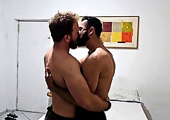 Super-steamy Mexican ballet dancer meets a Russian wolf at home