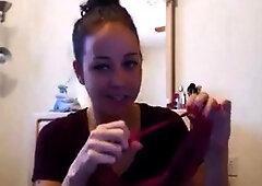 Amateur Striptease with a Funny Twist