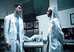 Concupiscent Doctor Bangs Lab Partner In advance of Unbirthing Him