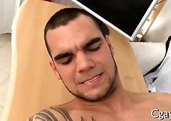 Watch this hot babe get ravaged in a steamy, sensual romp