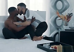 Big cock roomservice attendant wants to please black gay hotel guest