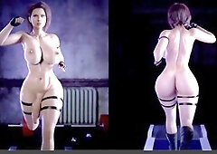 Lady Thor responds to man-meat with her huge futa cock