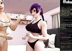 Audrey makes a large announcement then plays with her girlfriend!