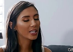 Gianna Dior is a horny brunette who doesn't care who is going to fuck her brains out