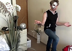 Sorcerer Gets Raw For Muscular Hunk In A Solo Jerkoff!