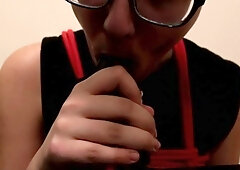 Desperate Ftm Bondage Puppy Fucks Dragon Dick