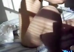 Cucumber up the asshole