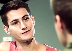 Jack and Trevor Seduces Mature Gay in 3some